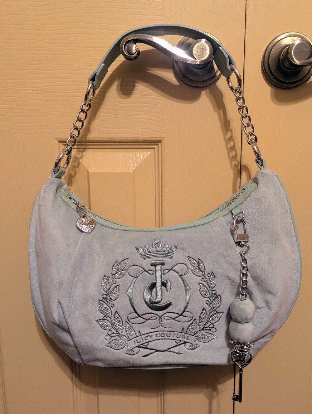 NEW Juicy Couture Velour Purse